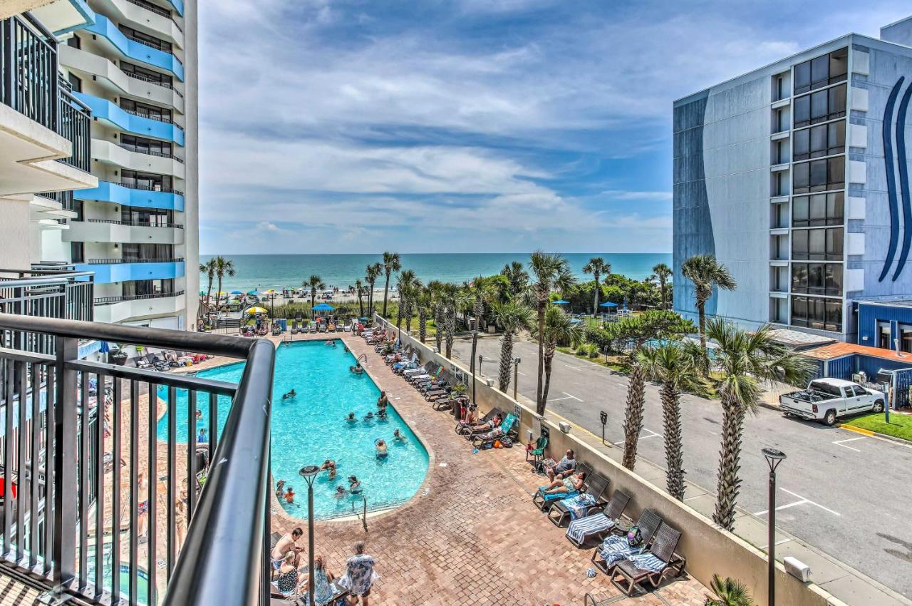 Ocean View Apt And Access To Pool, Beach And More Myrtle Beach Eksteriør bilde